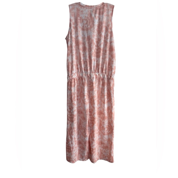 SLEEP CHIC “Mommy & Me” Tie-dye Romper in Pinkish-Orange/White Size XL — COMFY! - Picture 3 of 9